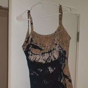 Hard tail yoga built in bra top